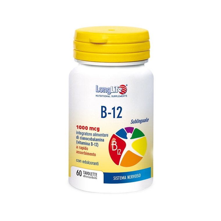 Longlife B12 1000MCG 60 Compresse  - 2