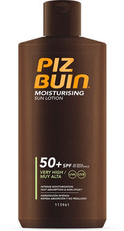 Piz Buin Moisturising Latte Solare SPF 50+ Protezione Molto Alta 200ml-2