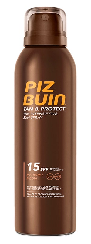 Piz Buin Tan & Protect Spray Abbronzatura SPF15 Protezione Media 150ml-2