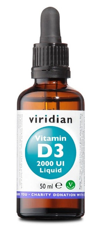VIRIDIAN VITAMIN D3 2000UI LIQ-2