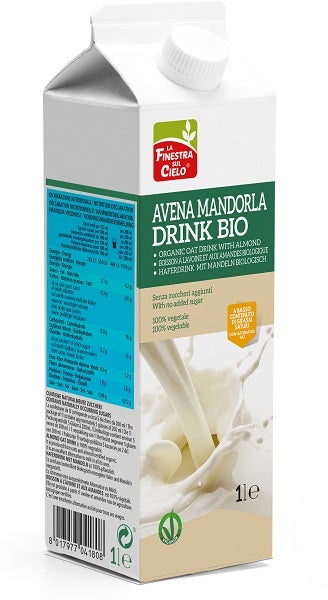 La Finestra Sul Cielo Avena Bevanda Mandorla Bio 1 Litro-1