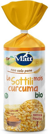 Matt Gallette Le Sottili Mais Curcuma Bio 130g-1