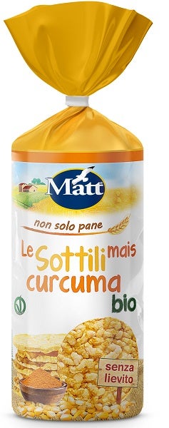 Matt Gallette Le Sottili Mais Curcuma Bio 130g-1