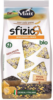 Matt Snack Sfiziosi' Riso Nero Mais Bio 60g-1