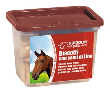 Equisnack Biscotti Per Cavalli Gusto Semi Di Lino 700g-2