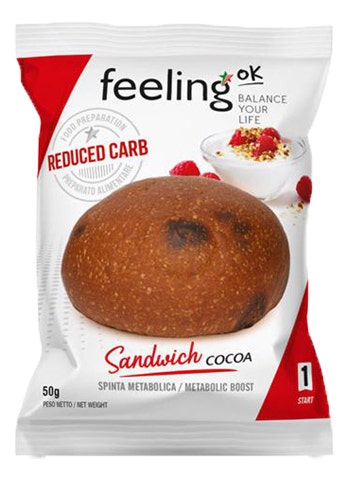 Feeling Ok Sandwich Al Cacao Start 50g-2