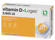 Vitamin D-Loges 30 Gelatine Masticabili Limone 42g  - 1