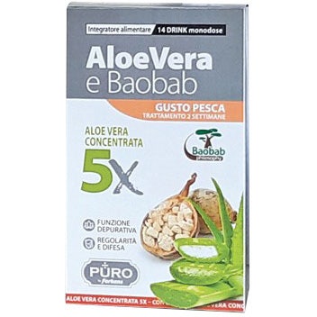 Forhans Puro Aloe Vera Concentrata 5X+ Baobab 14 Drink Da 10ml-3