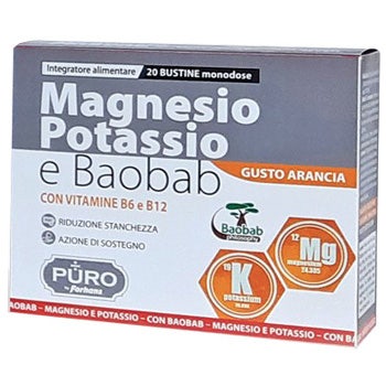 Forhans Puro Magnesio Potassio E Baobab 20 Bustine Da 4g  - 2