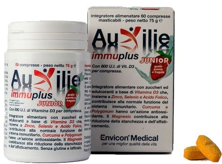 Auxilie Immuplus Junior Masticabile 30 Compresse-1