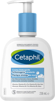 Cetaphil Crema Detergente Schiumogena Idratante 236ml-1