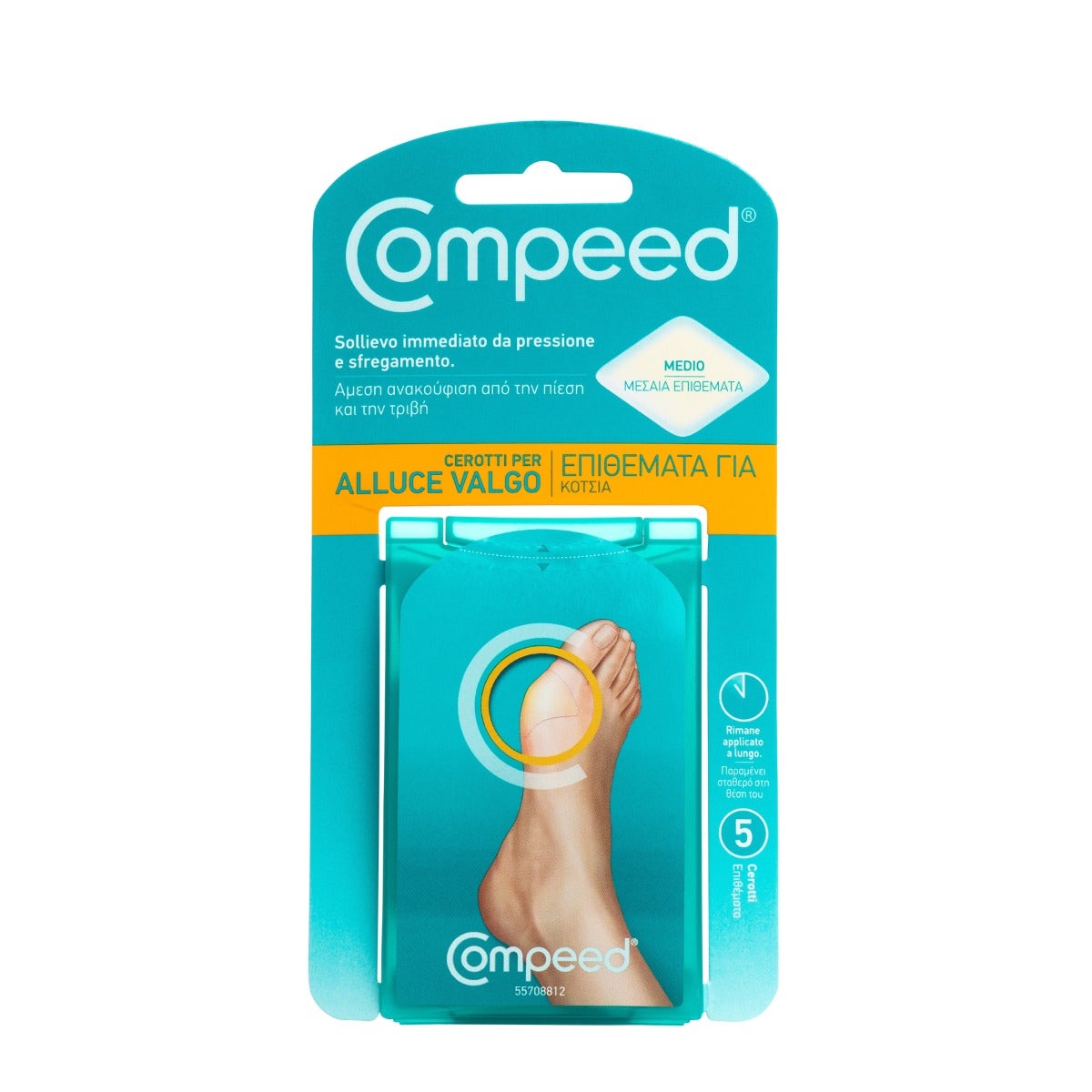 Compeed Cerotti Alluce Valgo 5 Pezzi-5
