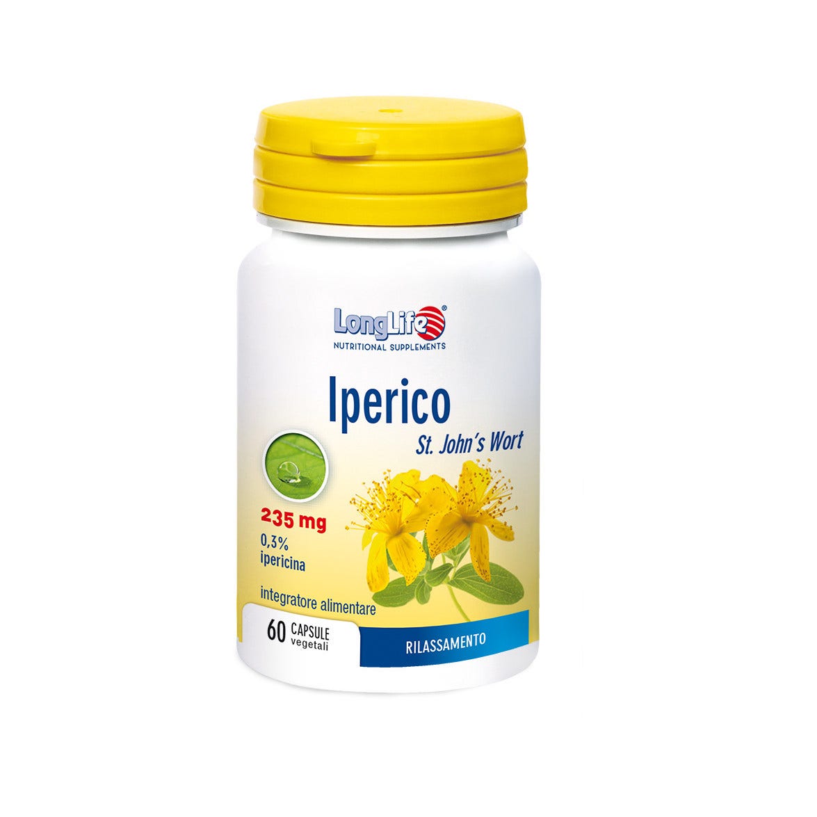 Longlife Iperico 60 Capsule Vegetali  - 3