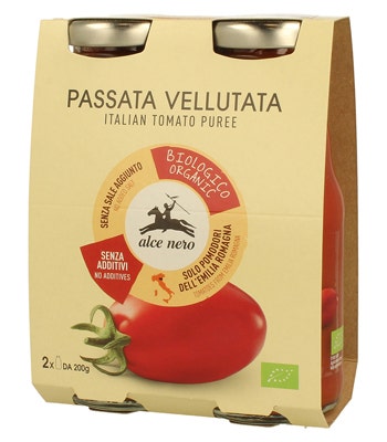 Alce Nero Passata Vellutata Pomodoro 2x200g-1