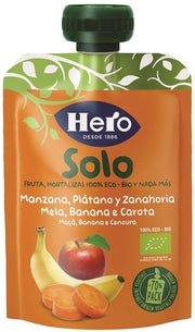 Hero Solo Frutta Frullata Mela Banana e Carota 100% Bio 100g-2