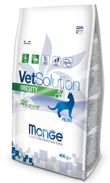 Monge VetSolution Obesity Cibo Secco Gatti Adulti Sacco 400g-2