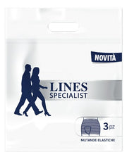 Lines Specialist Mutande Elastiche 3 Pezzi-1