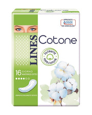 Lines Cotone 16 Assorbenti Sottili Giorno Anatomici Distesi-2