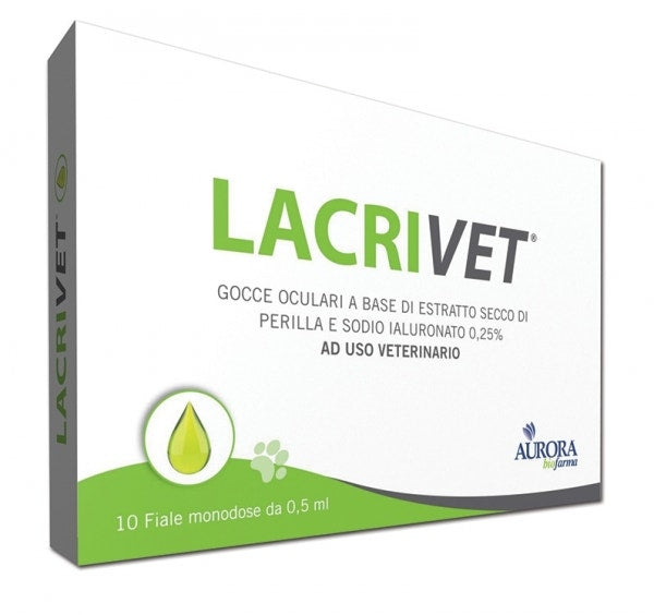 Lacrivet Gocce Oculari Strip 10 Flaconcini 0,5ml  - 1