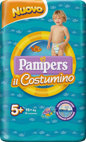 Pampers il Costumino Taglia 5-6 (14+ kg) 10 Pezzi-2