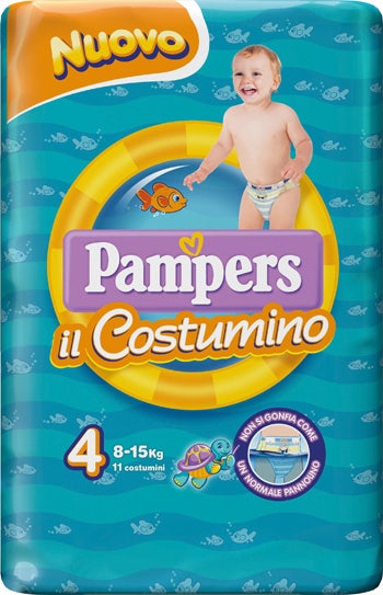 Pampers il Costumino Taglia 4 (8-15 kg) 11 Pezzi-2