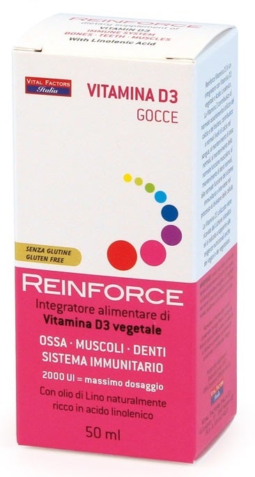 REINFORCE VITAMINA D3 GTT 50ML-2