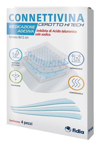 Connettivina Cerotto Hitech 8x12cm 4 Pezzi        - 1