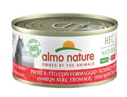 Alma Nature HFC Natural Cibo Umido Prosciutto Con Formaggio Per Gatti Adulti Lattina 70g-2