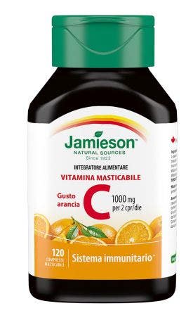 Jamieson Vitamina C Arancia 120 Compresse  - 1
