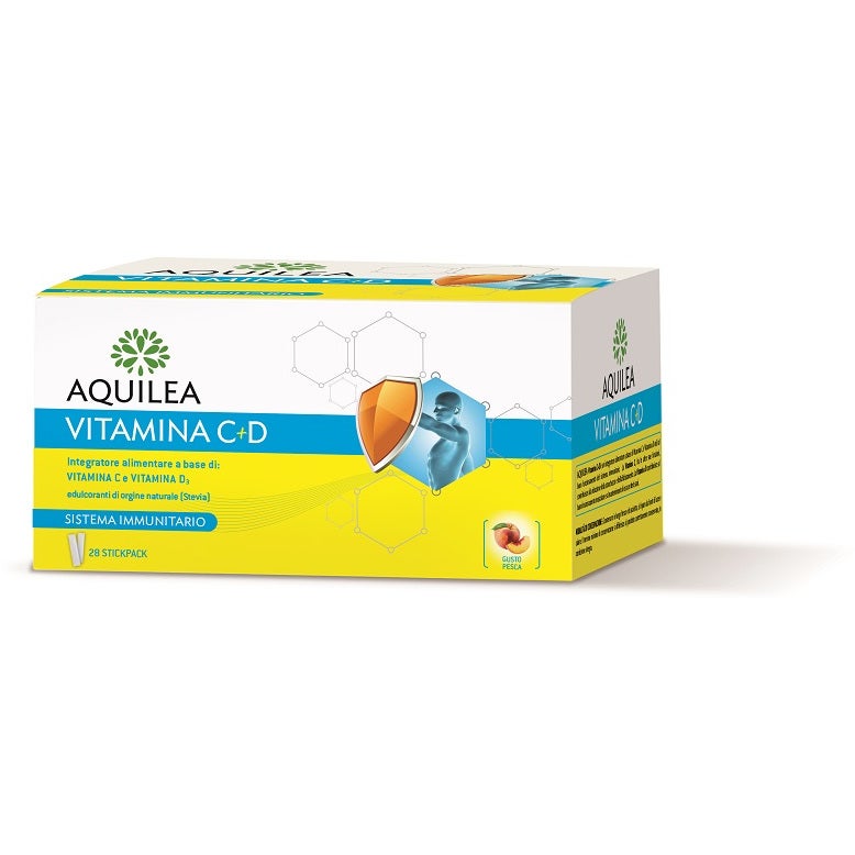 Aquilea Vitamina C+D 28 Bustine Stick-3