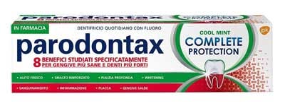 Parodontax Dentifricio Complete Protection Con Fluoro E Bicarbonato Di Sodio Gusto Cool Mint 75ml-2