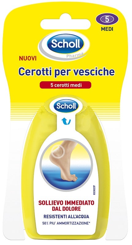Scholl Cerotti Vesciche Per Dita Dei Piedi Medio 6 Pezzi  - 1