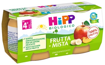 Hipp Omogeneizzato Frutta Mista 2x80g  - 1