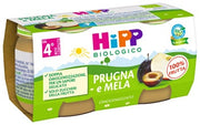 Hipp Omogeneizzato Prugna Mela 4M+ 2x80g  - 1