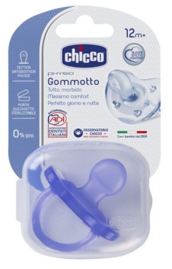 Chicco Succhietto Physio Silicone Verde 12m+  - 1