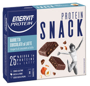 Enervit Protein Snack 8 Barrette Cioccolato Latte-2