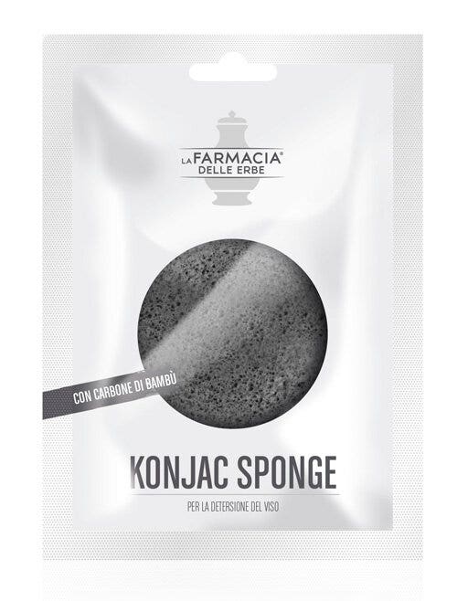 Farmacia Delle Erbe Spugna Konjac Con Carbone Di Bambù-2