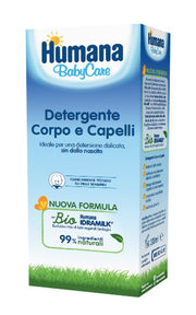 Humana Baby Care Detergente Corpo&Capelli 300ml  - 1