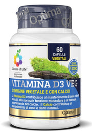 Colours of Life Vitamina D3 Veg 60 Capsule  - 1
