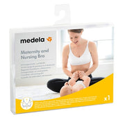 Medela Reggiseno Gravidanza Allattamento Bianco Taglia L-5