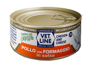 Vet Line Per Gatto Pollo Con Formaggio In Salsa 70g-2