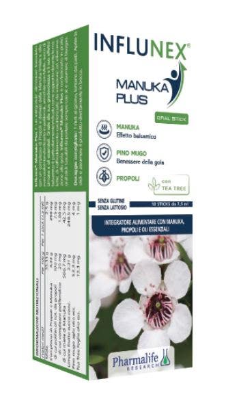 INFLUNEX MANUKA PLUS 10STICK-1