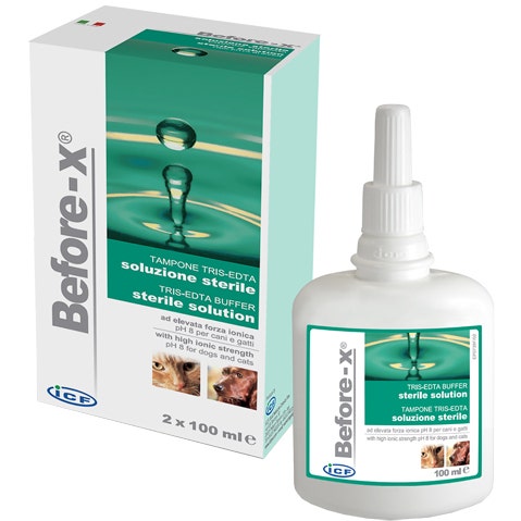 Before-X  Soluzione Sterile Cane/Gatto 2x100ml  - 2