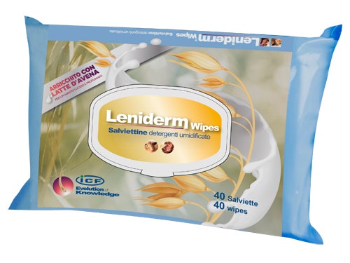 Leniderm Salviette Detergenti Cani/Gatti 40 Strappi   - 1