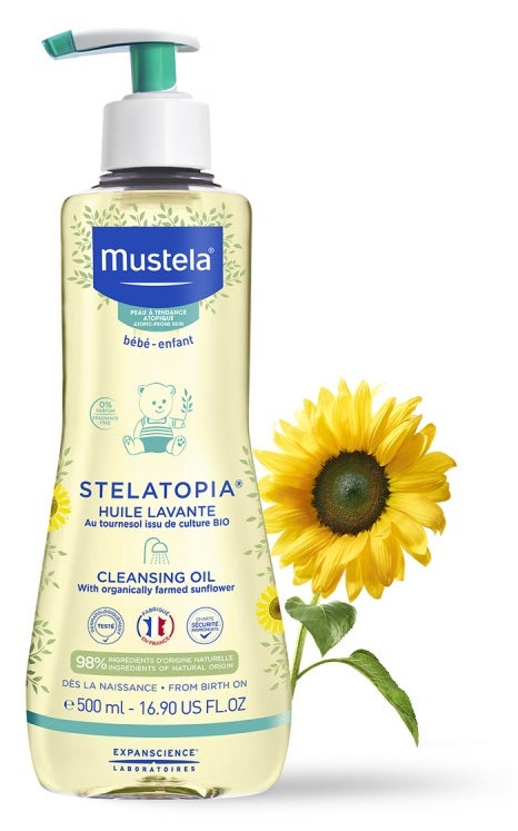 Mustela Stelatopia Olio Bagno 500ml -2