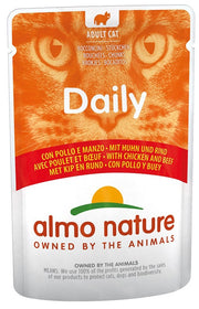 Almo Nature Daily Cibo Umido Pollo/Manzo Per Gatti Adulti 70g-1