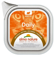 Almo Nature Daily Menu Cibo Umido Vitello Gatti Adulti Vaschetta 100g-2