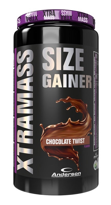 Anderson XtraMass Size Gainer Chocolate Twist 1100g-1