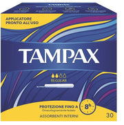 Tampax Blue Box Regular 30 Pezzi  - 1