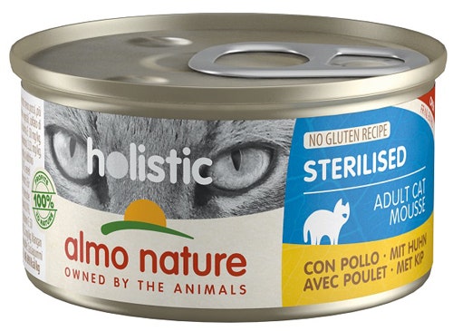 HOLISTIC STERILISED POLLO 85G-2